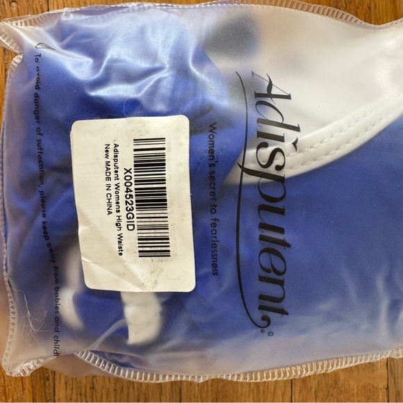 Blue and White Athletic Bikini - Picture 12 of 12